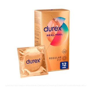 DUREX PROFILACTICO REAL FEEL 12 U