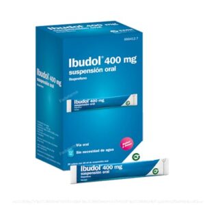 IBUDOL 400 MG SUS ORAL 20 SOB 10 ML