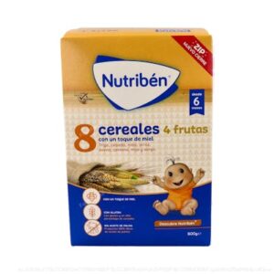 NUTRIBEN 8 CEREALES MIEL 4 FRUTAS 600 G