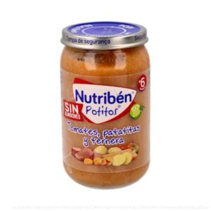 NUTRIBEN POTITO TERNERA PATATAS Y ZANAHORIA 235 G