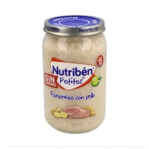 NUTRIBEN POTITO POLLO PATATITAS 235 G +6 M