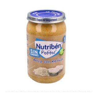 NUTRIBEN POTITO SUPREMA MERLUZA ARROZ 235 G +6 M