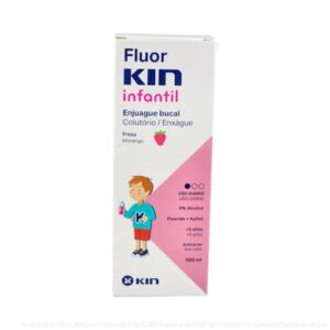FLUORKIN INFANTIL FRESA ENJ. 500 ML