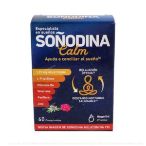SOÑODINA MELATONINA CALM TRI 60 COMP