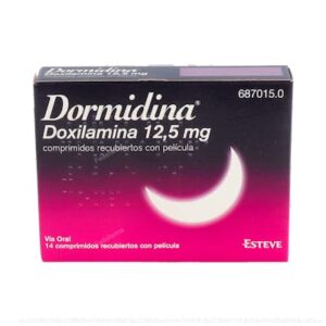 DORMIDINA 12,5 MG 14 COMP RECU
