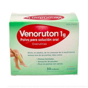 VENORUTON 1000 MG 30 SOB S/NARANJA