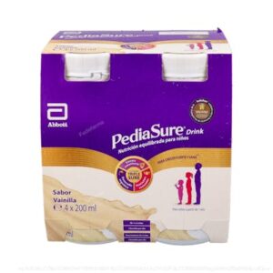 PEDIASURE DRINK VAINILLA 4 BOT 200 ML
