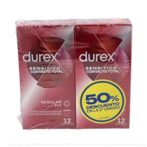 DUREX PROFILACTICO DUPLO SE CONT TOTAL 12 U
