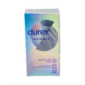 DUREX PROFILACTICO INVISIBLE SENSIT 12 UN