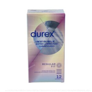 DUREX PROFILACTICO INVISIBLE LUBRIC 12 UN