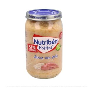 NUTRIBEN POTITO POLLO ARROZ 235 G +6 M